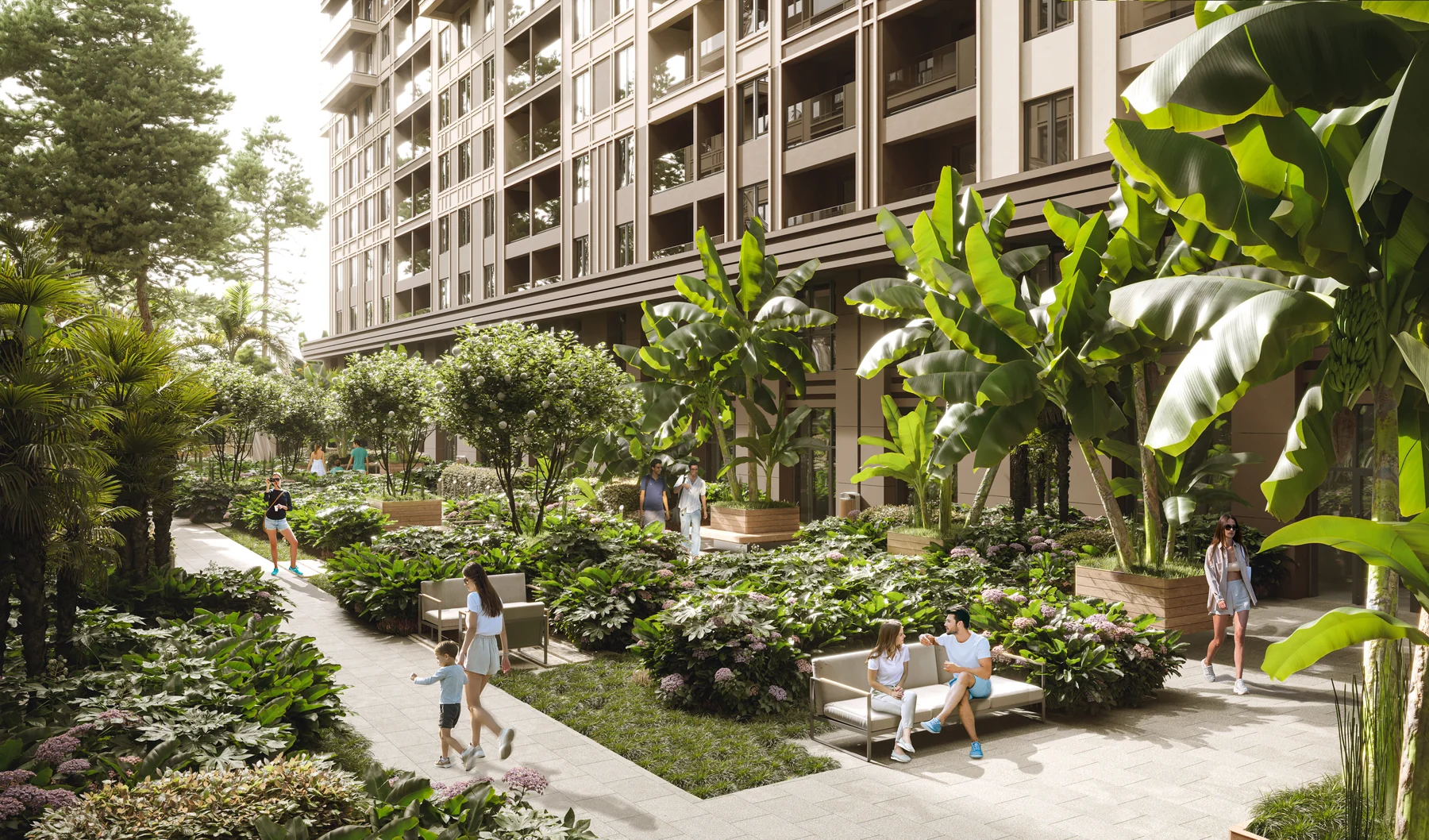 Greenmont — архитектура территории